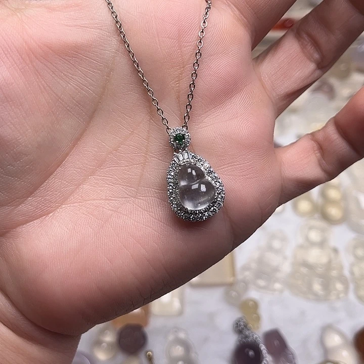 玛瑙/玉髓合金颈饰