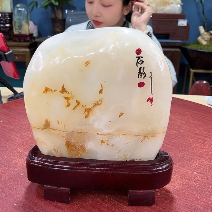 石材天然玉石摆件