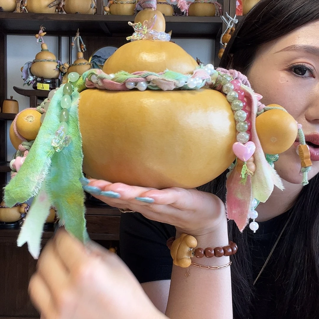 店***二钱袋子葫芦摆件葫芦