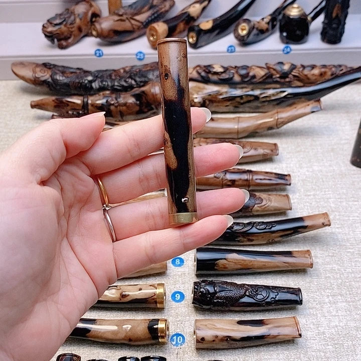 王***贵木海小柳木烟嘴光面
