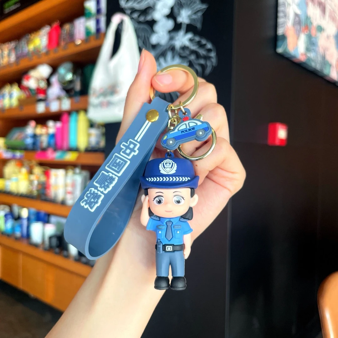 可爱卡通硅胶蜀黍公仔钥匙扣挂件礼品