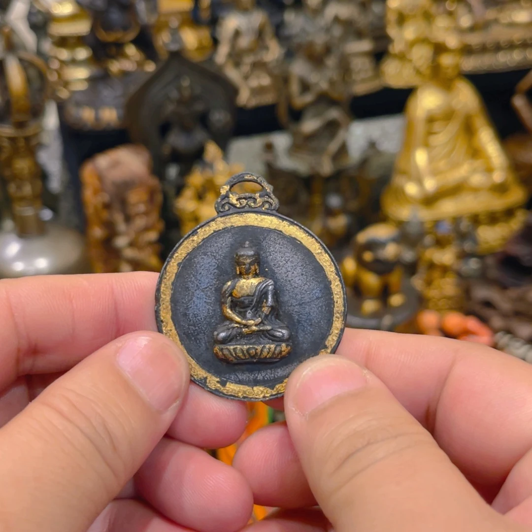铁剪金 佛牌 大美 精美