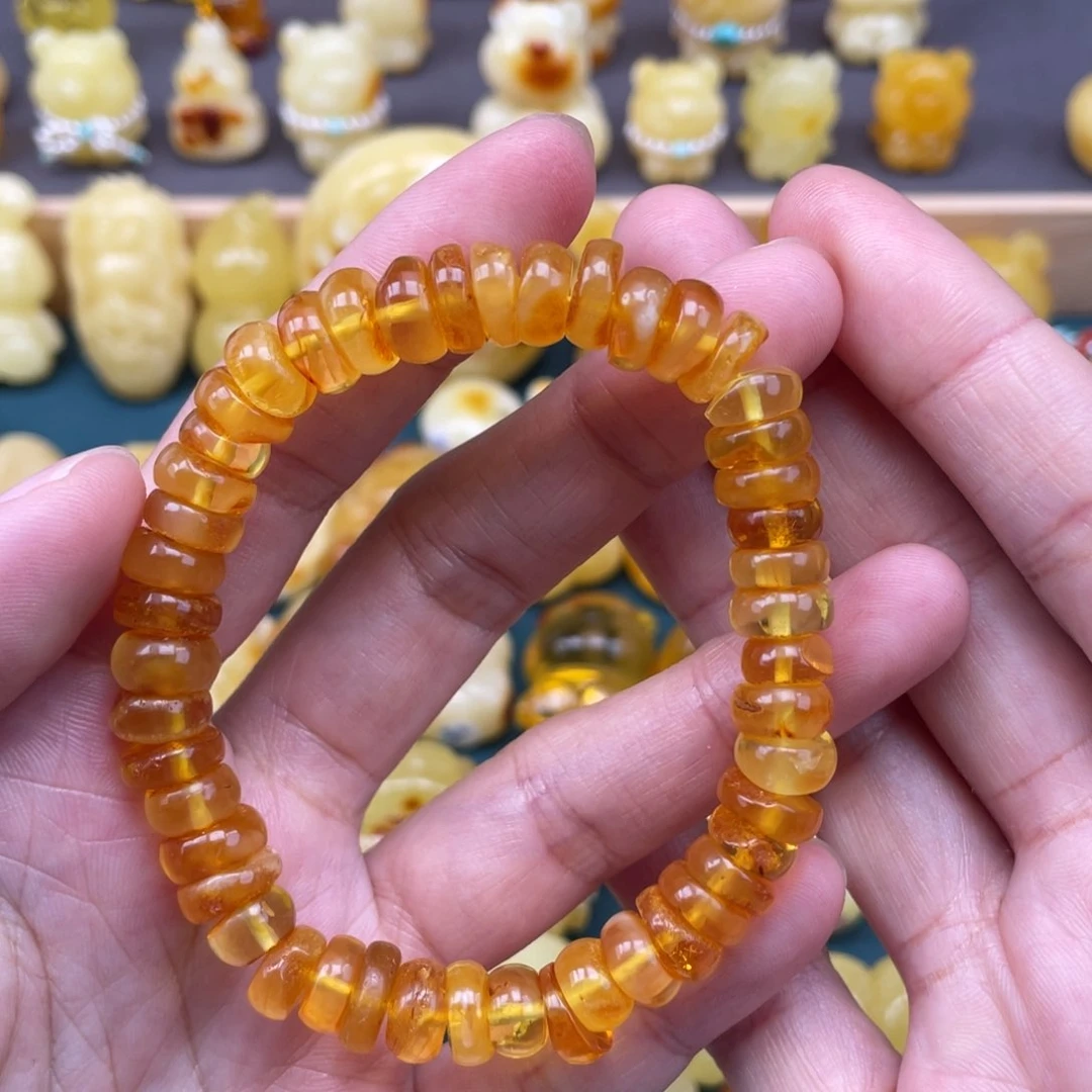 裸石琥珀未镶嵌蜜蜡