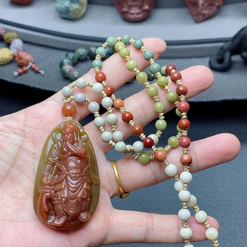 【闪购商品】定制石英质玉吊坠未镶嵌