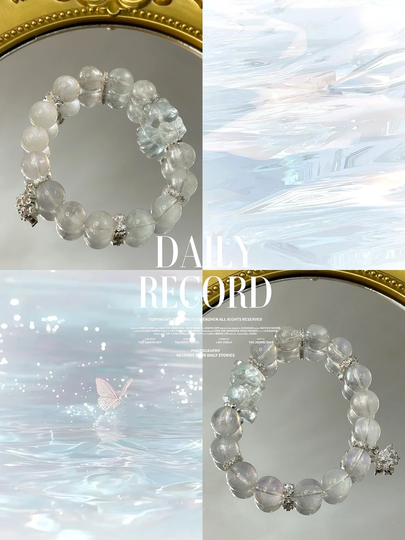 【冰川时代 狐版】198天然水晶手串（4单一起拍）