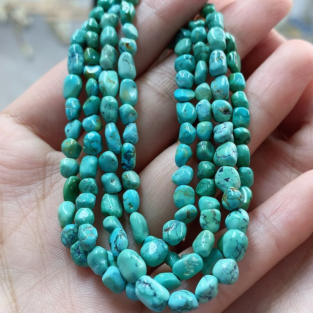 未镶嵌绿松石珠宝奇石