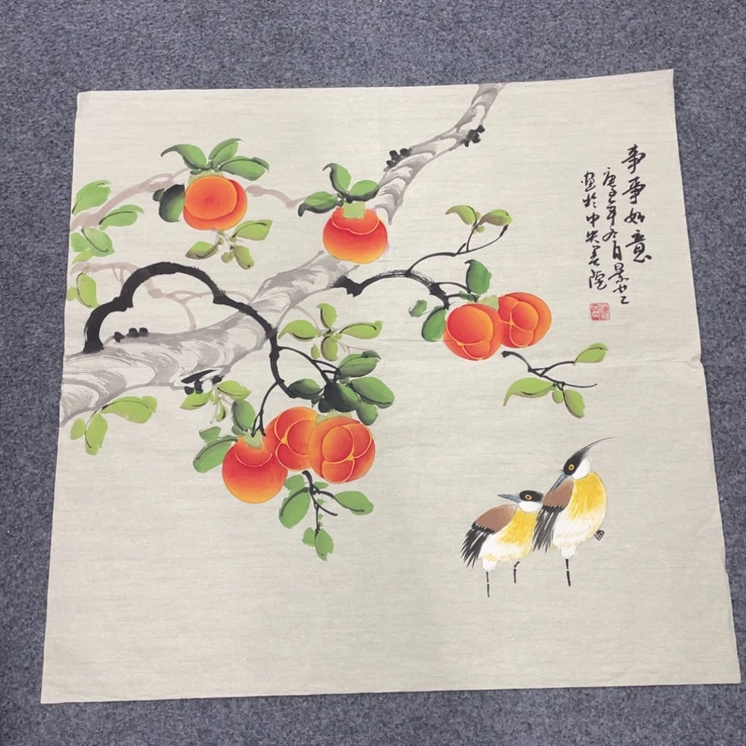 国画手绘国画欣赏一下