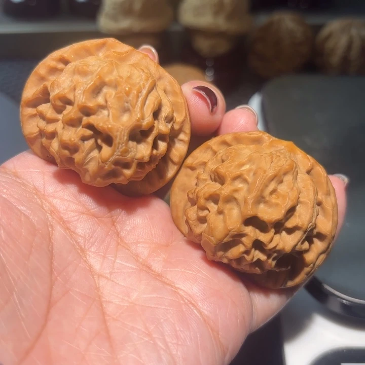 把件文玩核桃44龙鳞纹