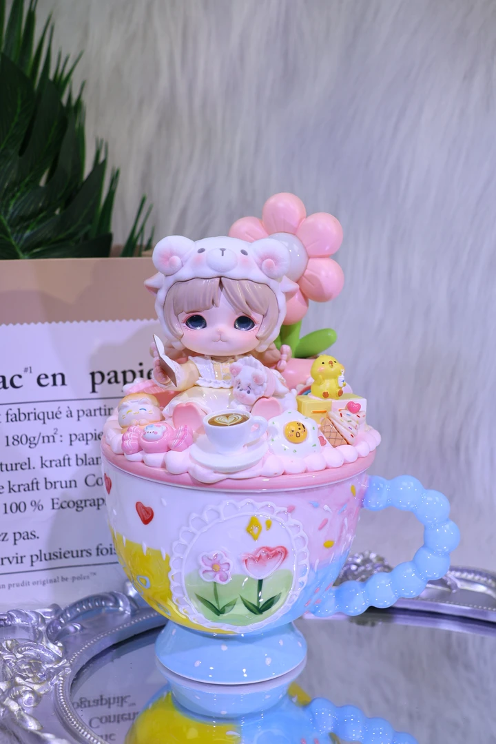 栗子潮玩 纯手工DIY创意马克杯（主播代拆）