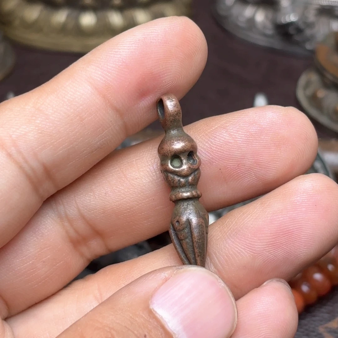 铜星月菩提挂件菩提