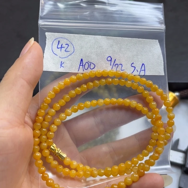未镶嵌定制翡翠燕***6项链