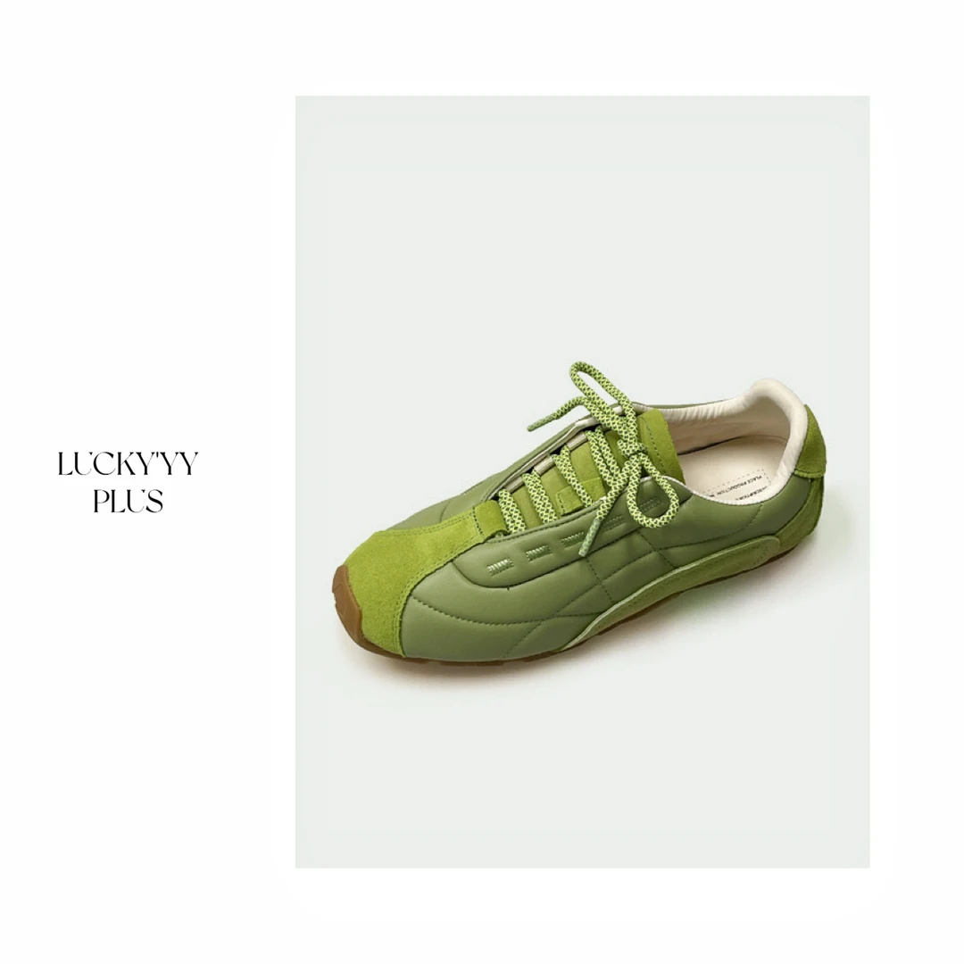 LUCKYYY高品定制小牛牛拼接舒适休闲运动鞋 B1213