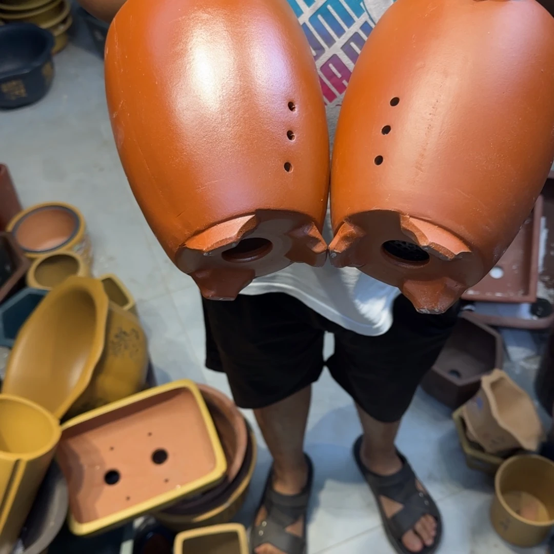 紫砂花盆口径15.20口径