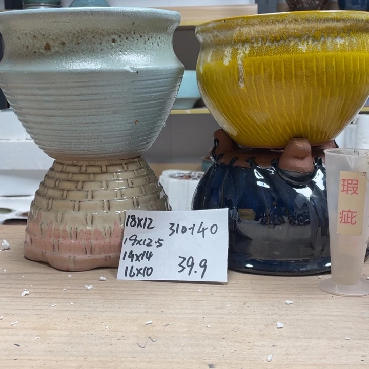 紫砂花盆多肉花盆微瑕140