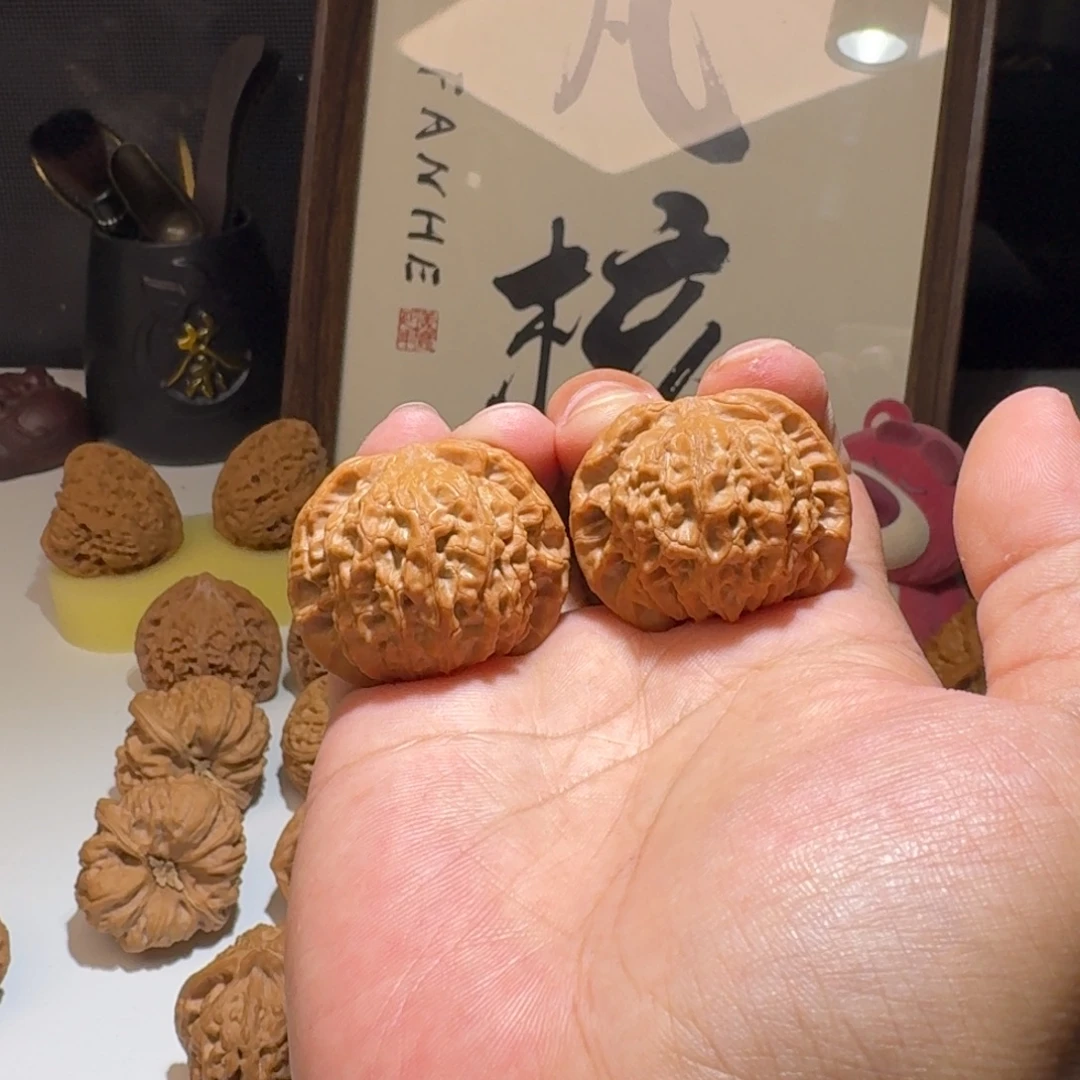 灵***克文玩核桃吊坠39尺寸原树核王