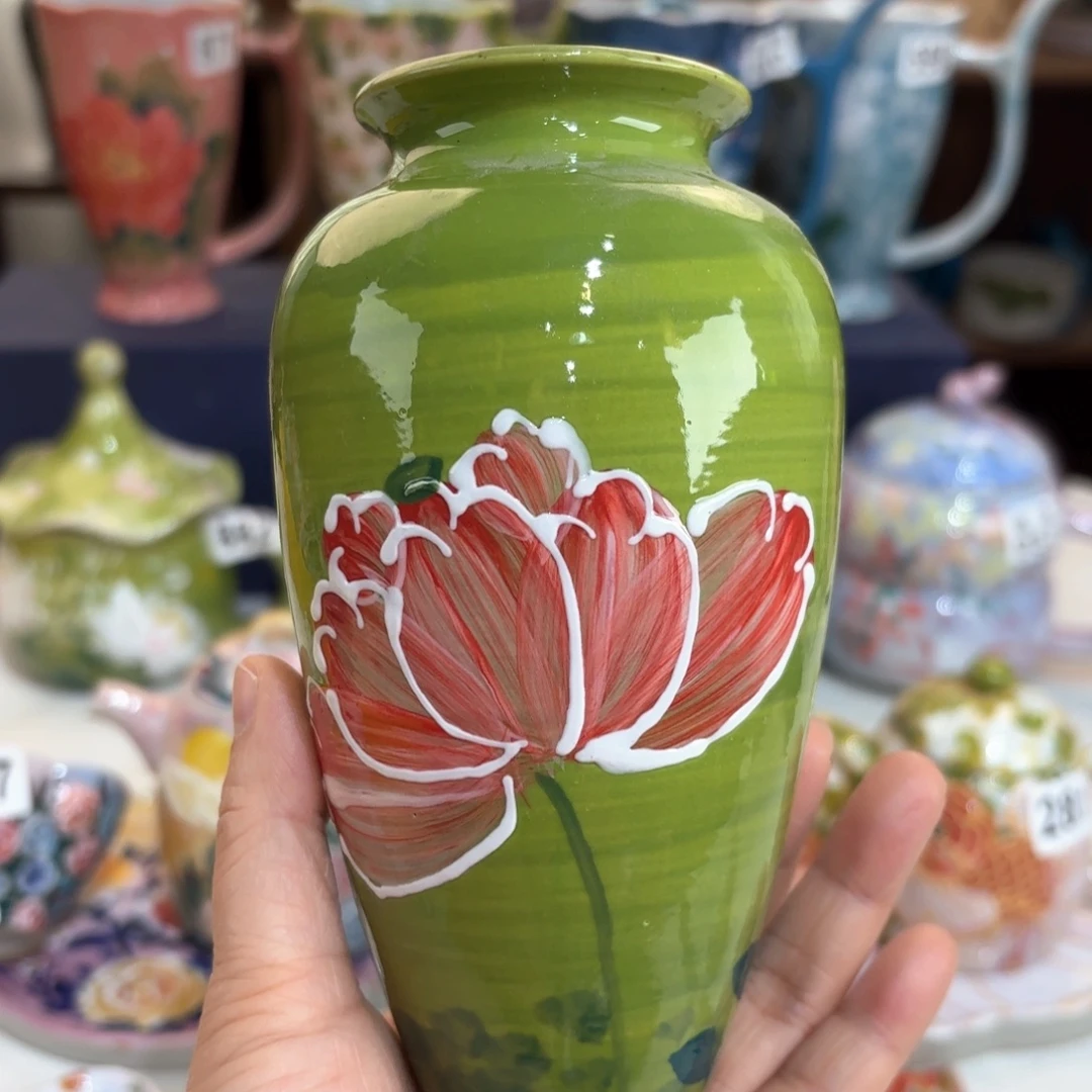 景德镇手绘高温釉下彩陶瓷茶具