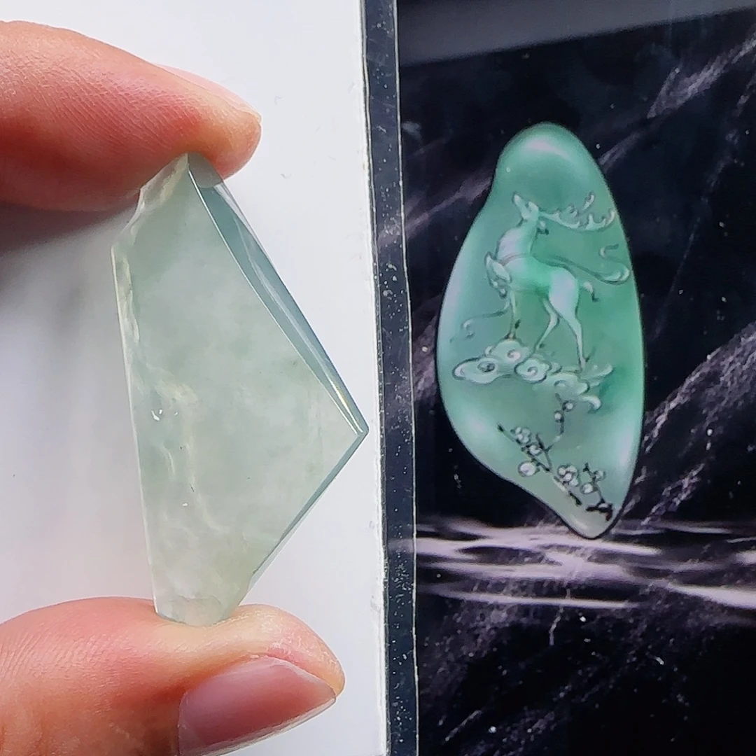 定制翡翠未镶嵌翡翠