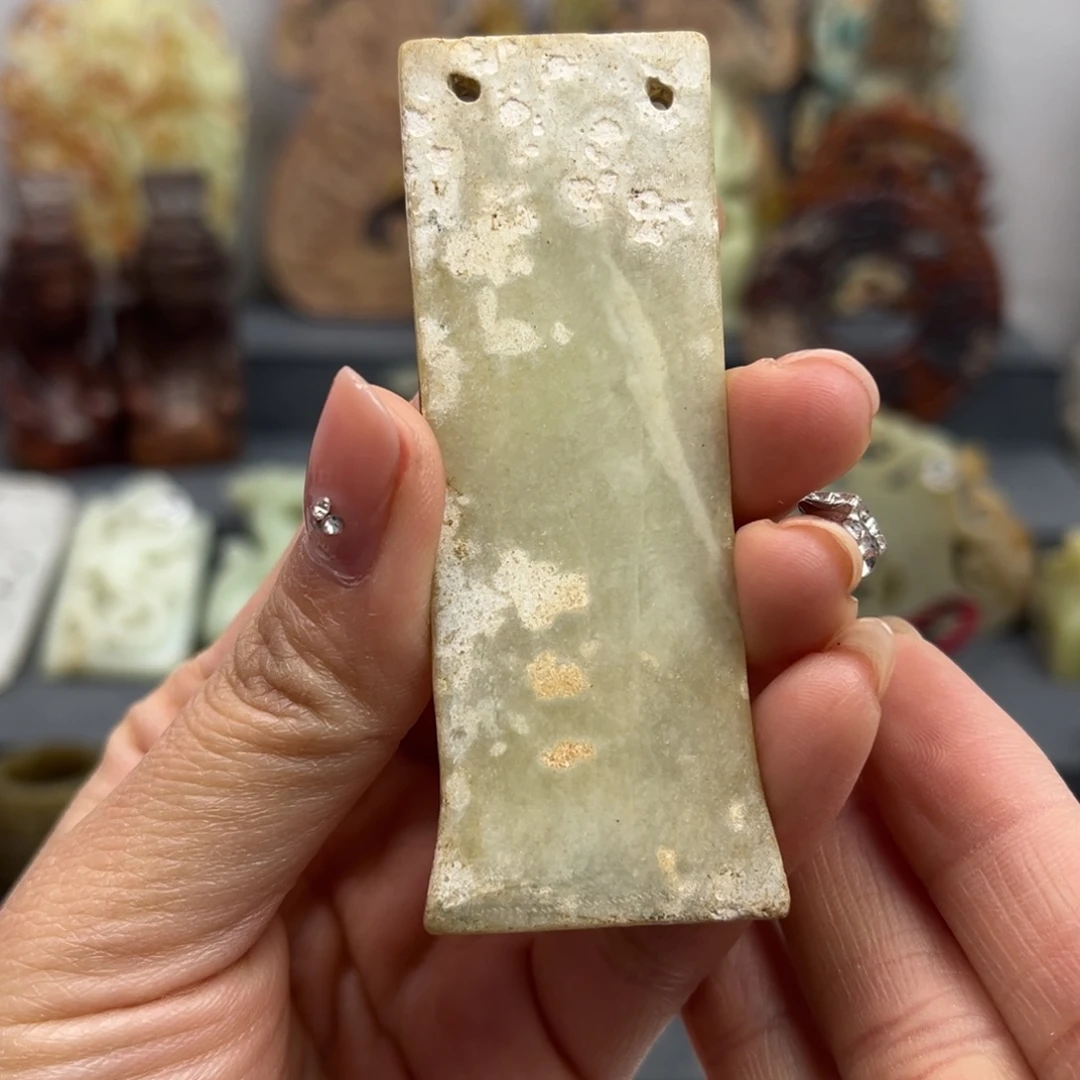 和田玉未镶嵌颈饰鉴古藏珍鉴古藏珍