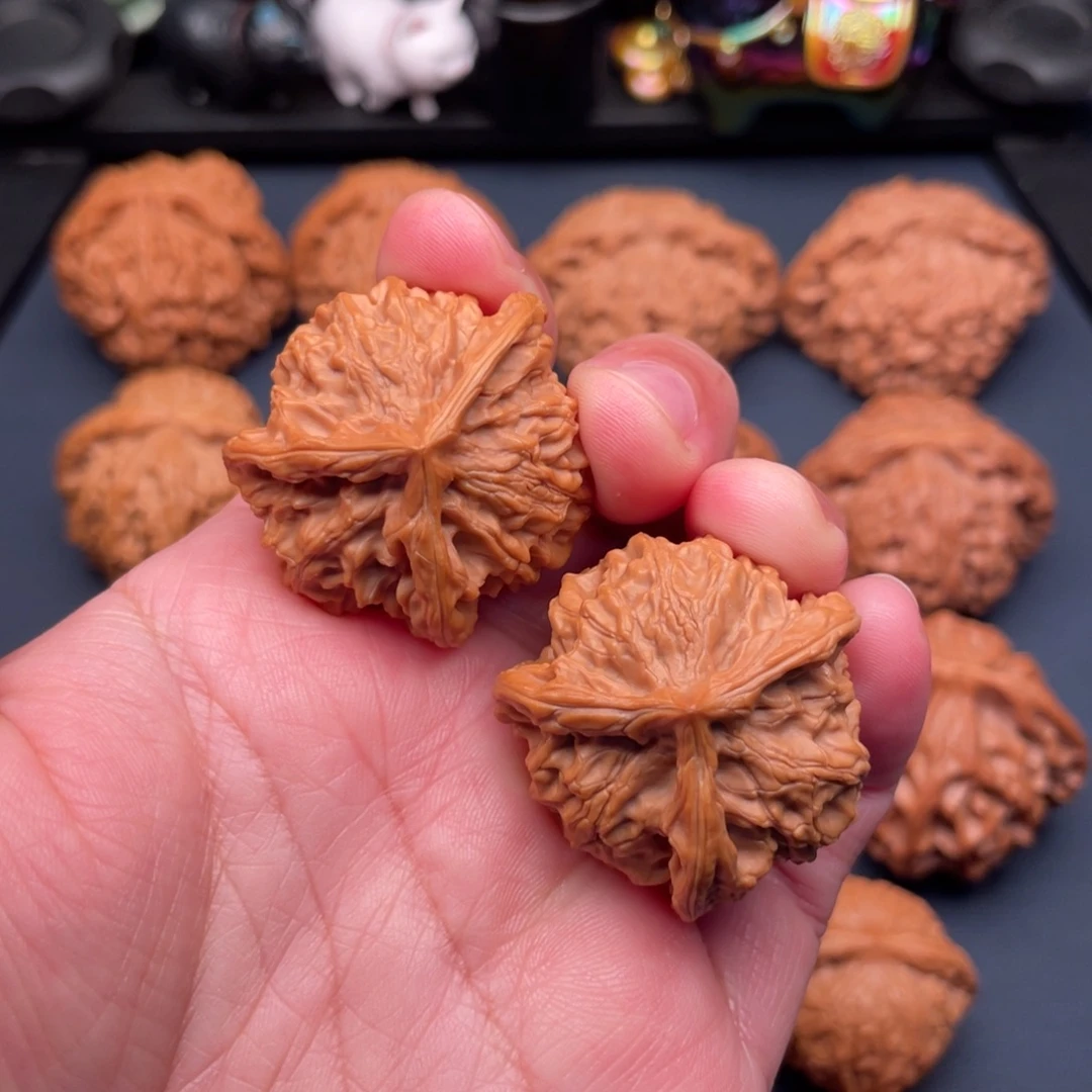 扶****把件文玩核桃35盘山奔