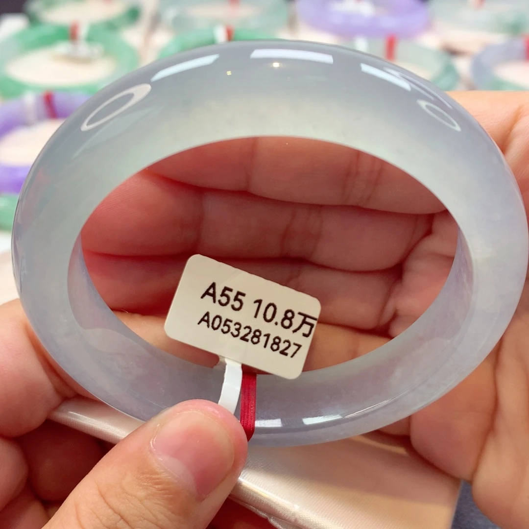 未镶嵌手镯翡翠蓝钢推荐12号11