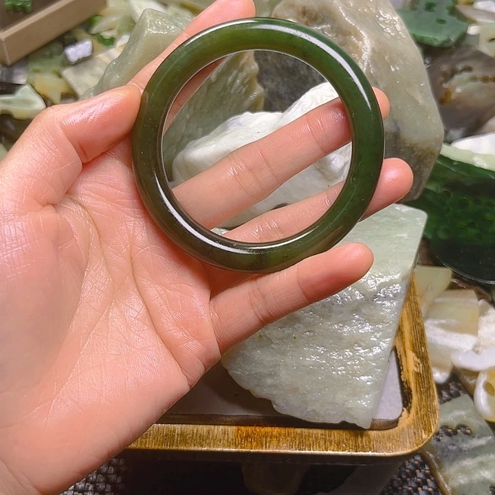 未镶嵌和田玉珠宝半成品健*