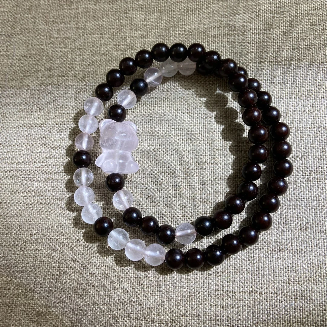 小叶紫檀xyzt6mm手串lz-0005