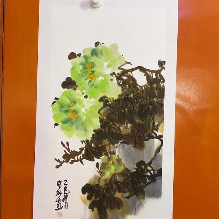 国画张圣敏先生纯手绘作品