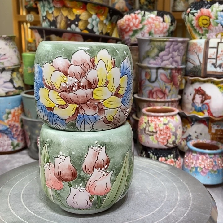 景德镇艺术手绘作品