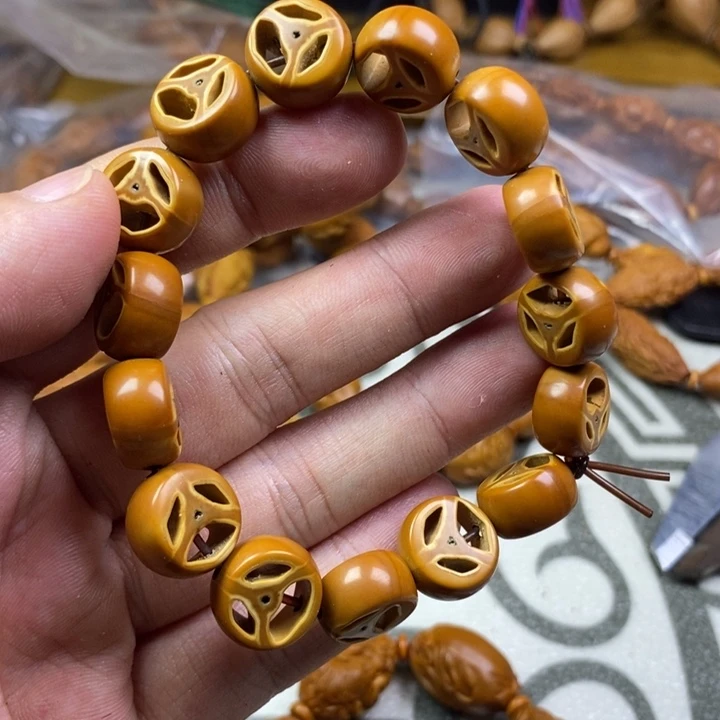 橄榄核手串/手链橄榄核雕工艺手串