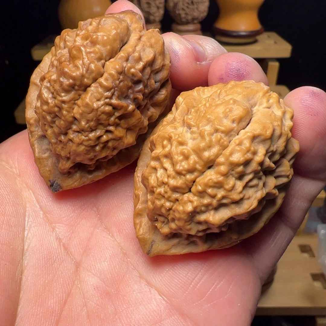 吊坠文玩核桃鳄鱼头42mm