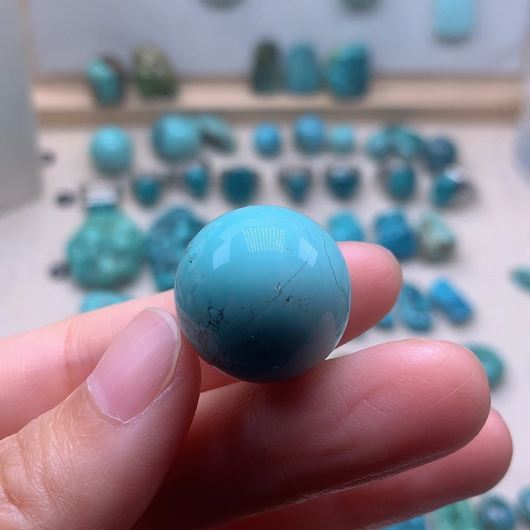 @***空绿松石未镶嵌挂件