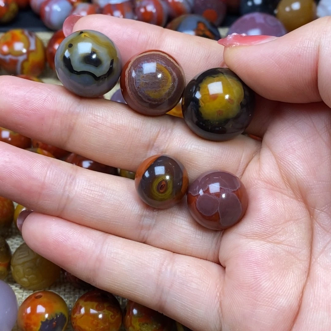 h***y玛瑙/玉髓挂坠未镶嵌