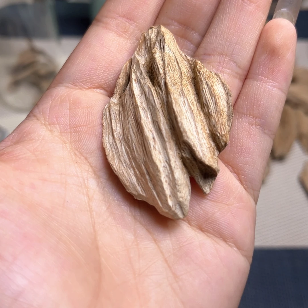 香榧木广西博白虎斑棋4.2克