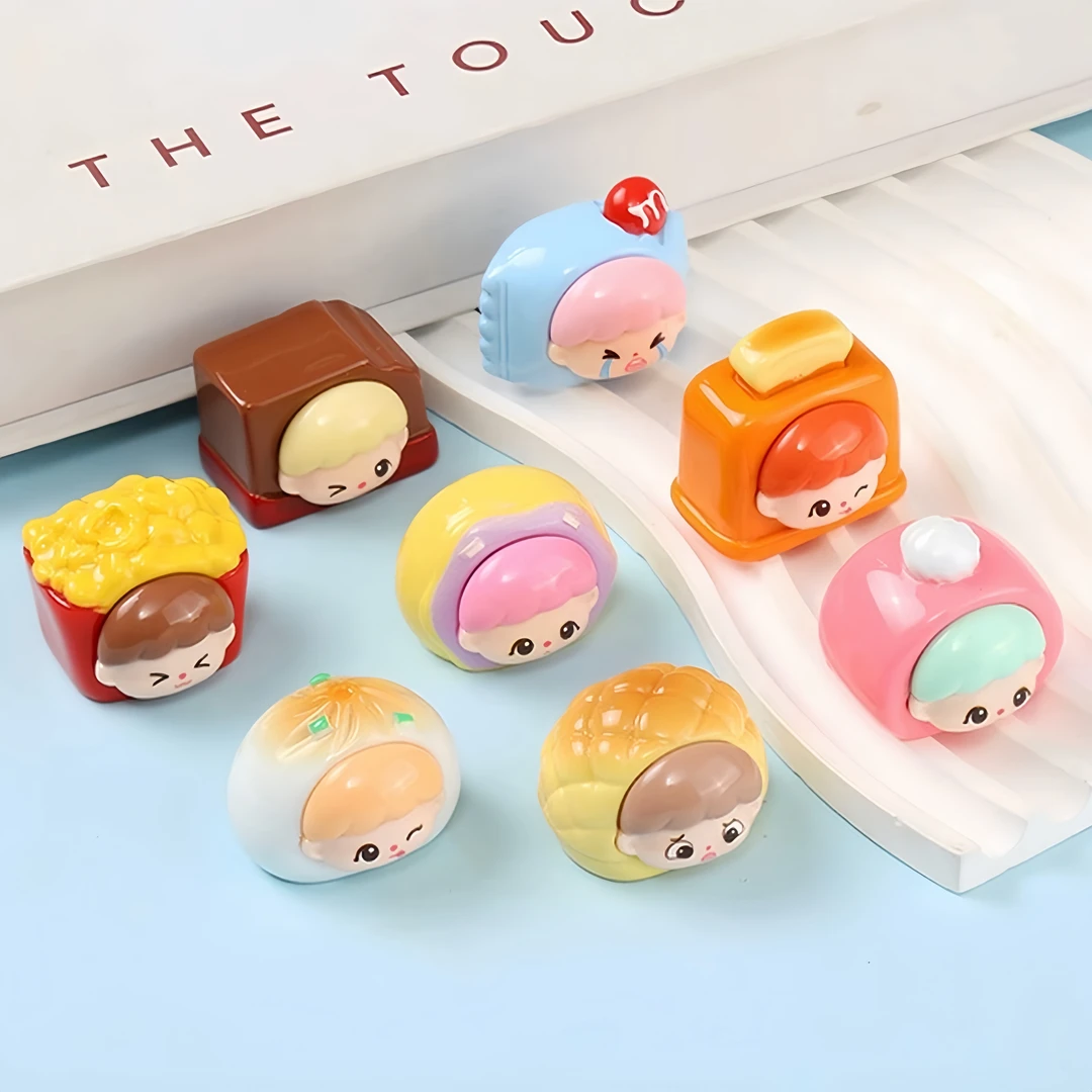 [食玩阿卓]直播拆网红学习树脂摆件可爱潮玩玩具DIY