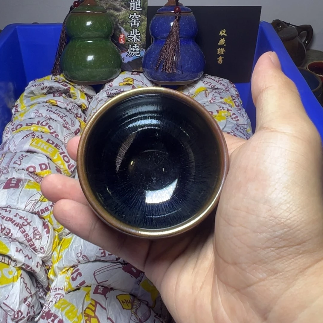 茶盏建阳建盏喝茶主人杯