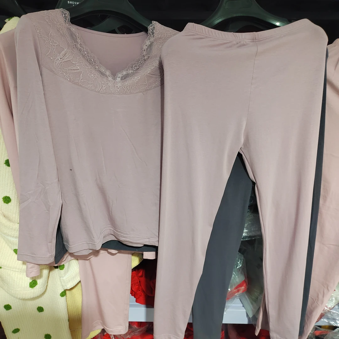 女士秋衣秋裤套装