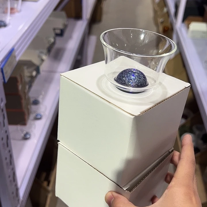 孤品 斑斓主人杯3只