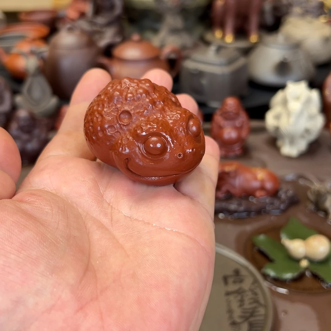 紫砂茶宠紫砂金蟾