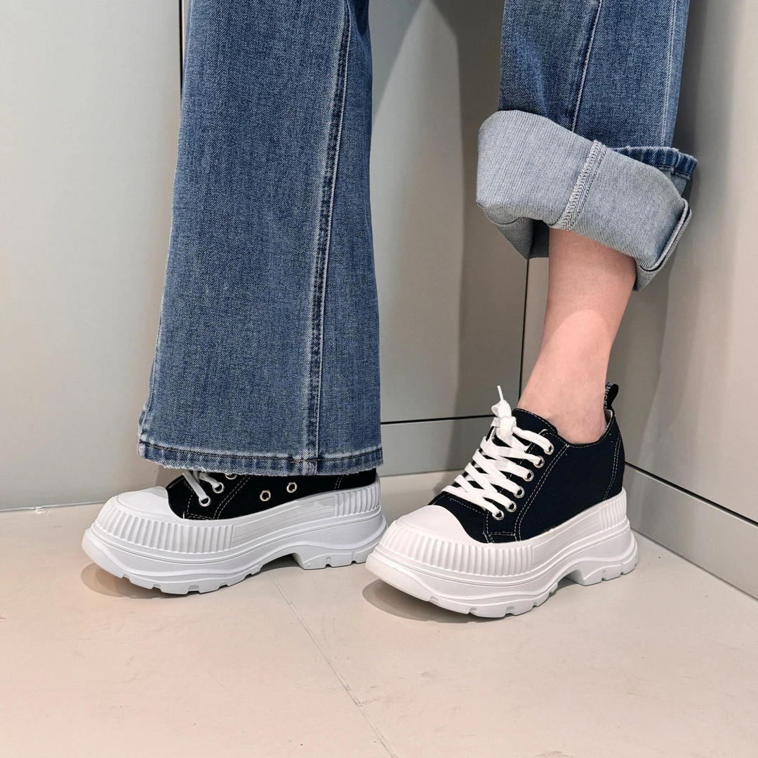 【大梦自制】隐形增高鞋内增高加外增高9cm经典麦昆大头鞋