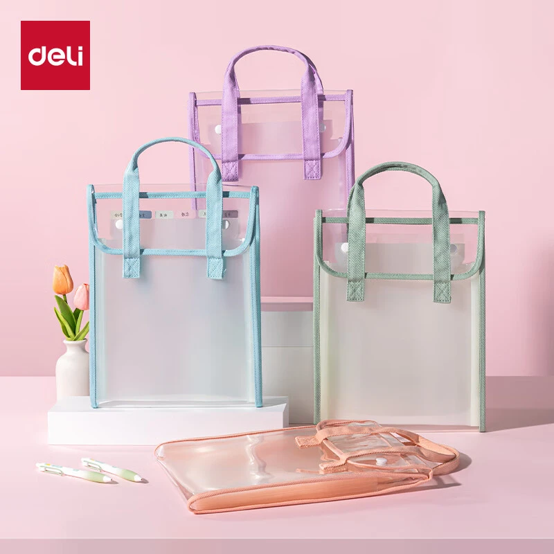 得力手提便携学生风琴包多层文件夹试卷收纳袋文件保护 PM331