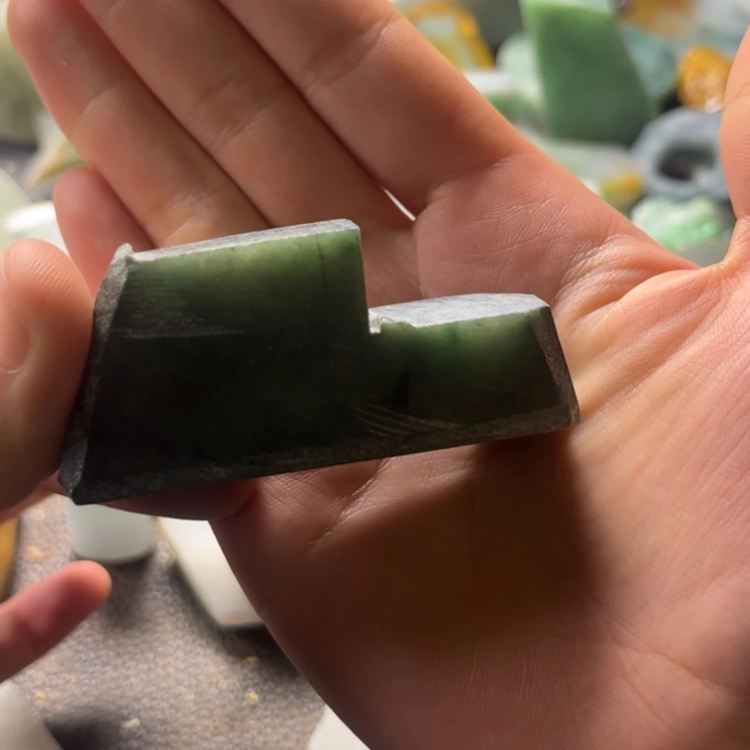 定制翡翠未镶嵌冬*翡翠定制