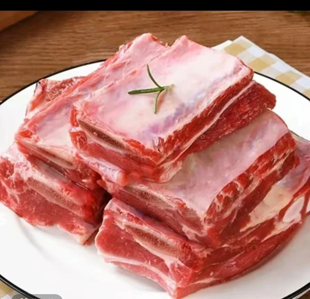M【拍三斤送两斤】顺丰包邮带骨牛排骨 冷冻切块发货