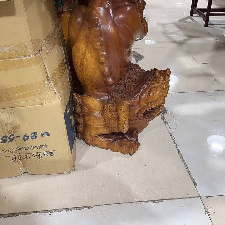 麒***麟摆件茶室摆件，茶空间