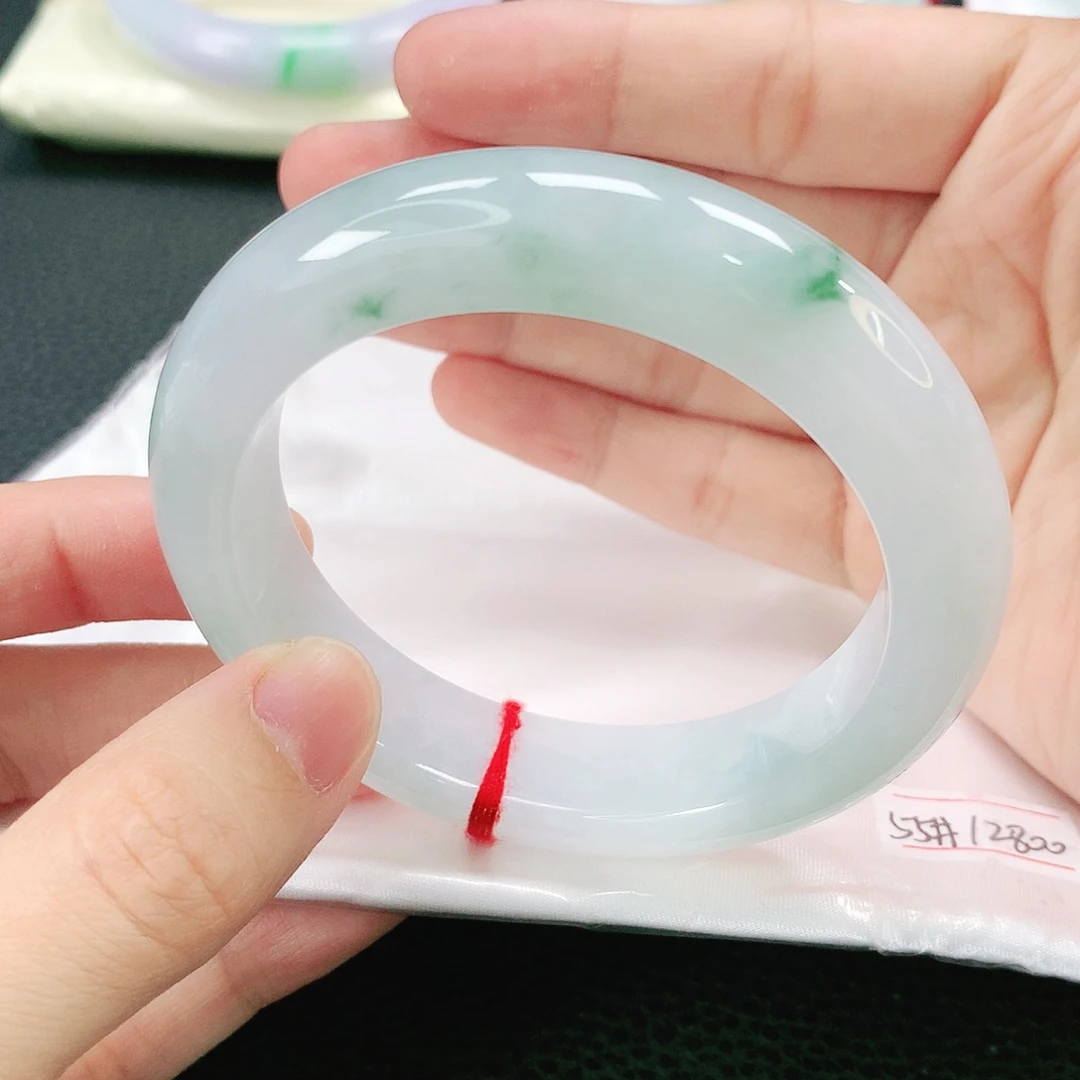 未镶嵌手镯翡翠缅甸55