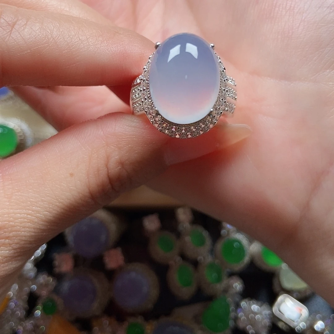 翡翠未镶嵌戒指翡翠戒指