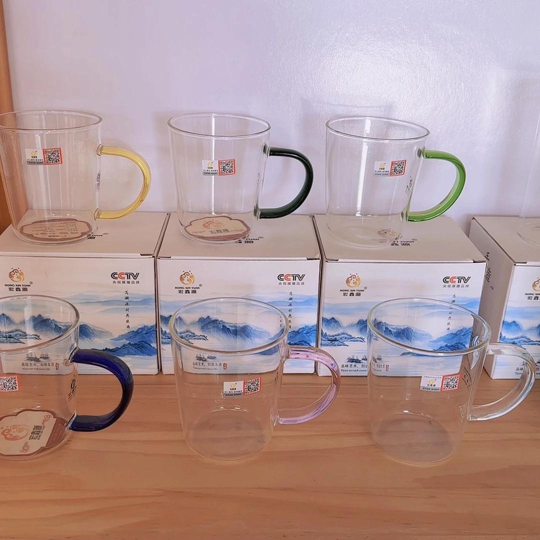 【闪购商品】高硼硅玻璃茶水分离L201六色