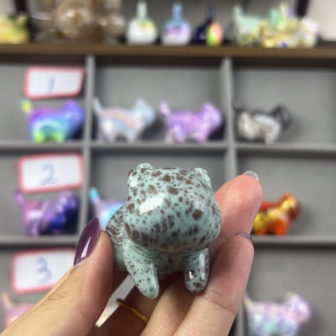 噗噗猫摆件薄荷巧克力色（瑕疵品不退不换