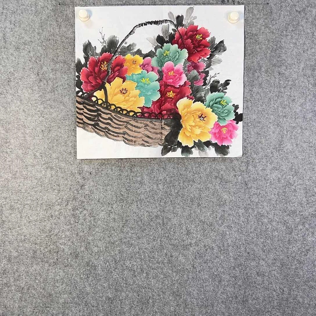 国画220 牡丹花等经济植物和花卉资源