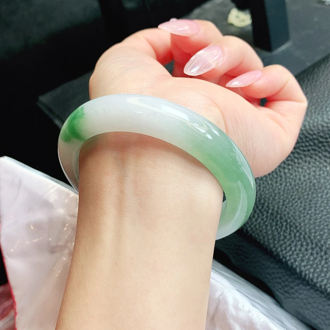 【闪购商品】未镶嵌手镯翡翠缅甸天然a货翡翠