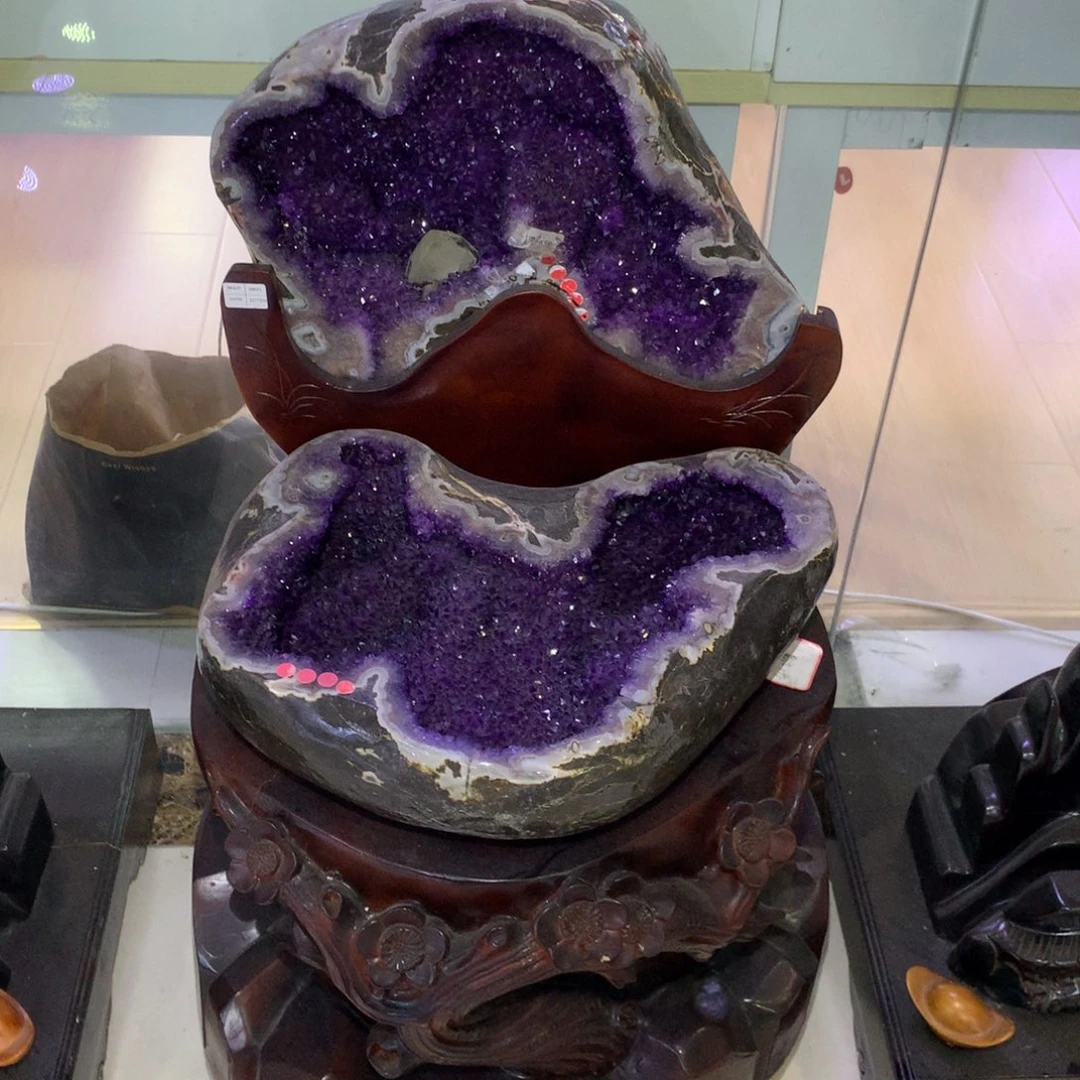 未镶嵌大型摆件（非配饰）紫晶